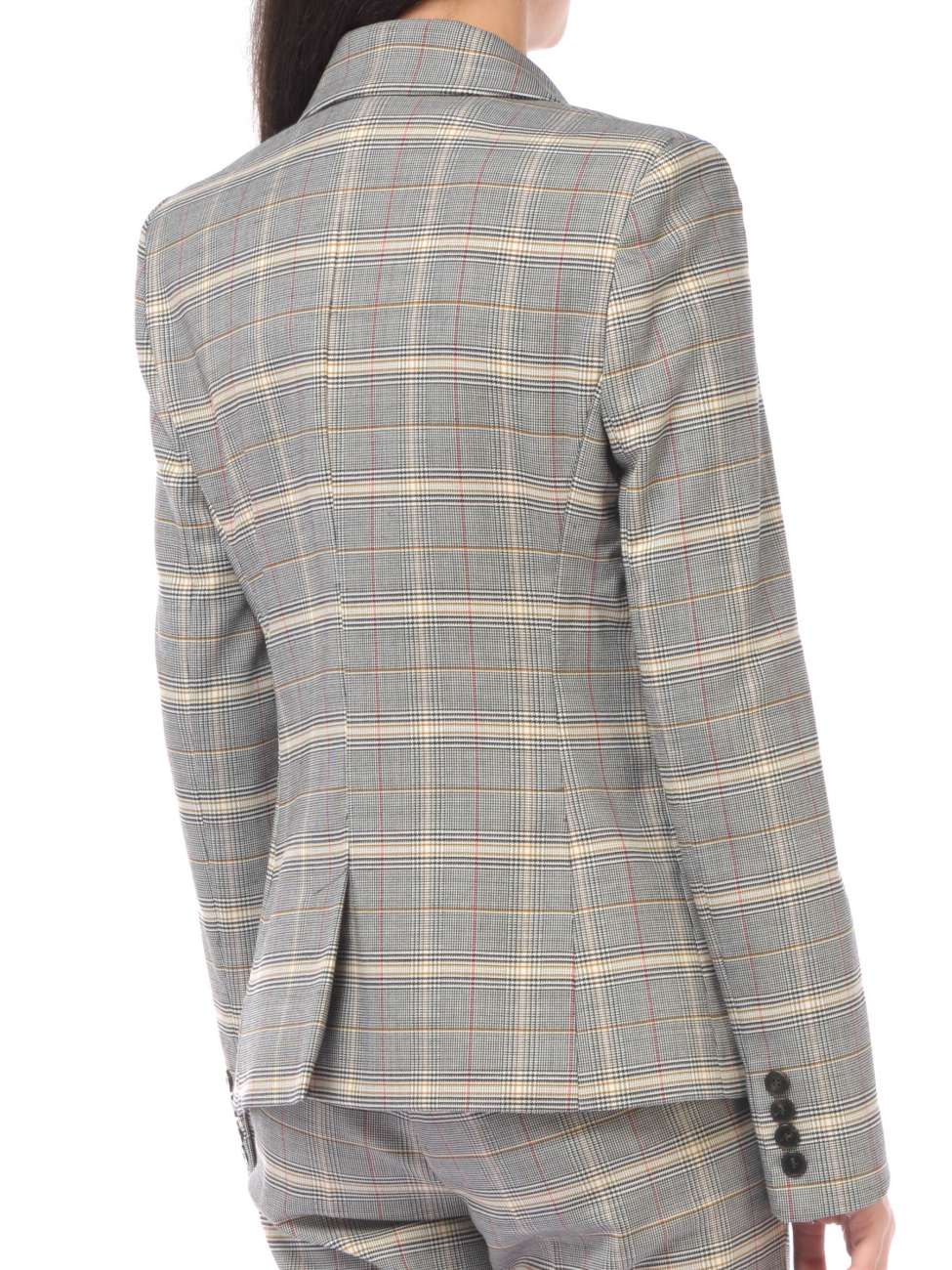 Giacca Donna Oversize Doppiopetto Elegante - Lunga Con Tasche Per Ufficio E Lavoro - Foto 9