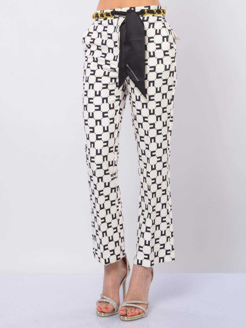 pantalone lurex elisabetta franchi