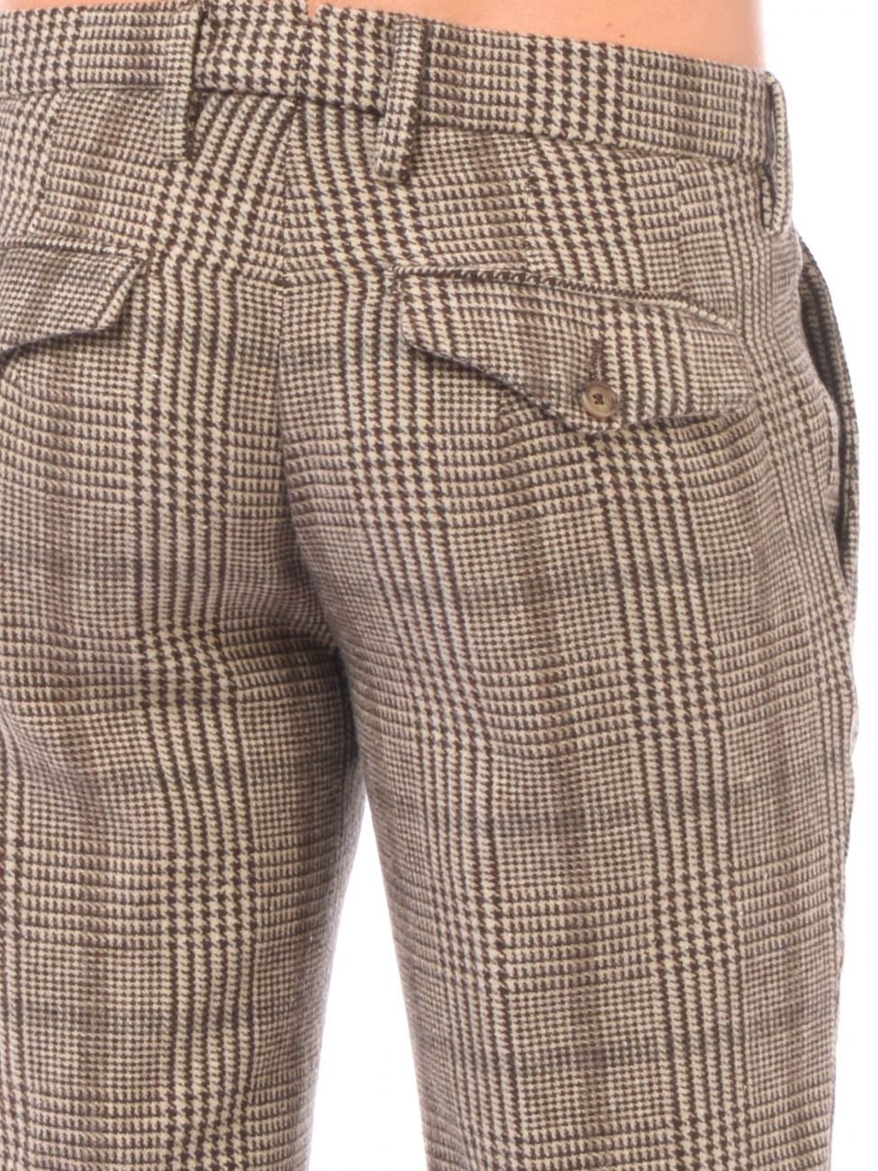 Pantaloni Jogging Uomo A Quadri - Sportivi, Vita Elastica, Tasche - Foto 8