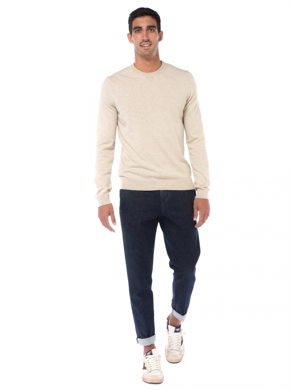 white sand pantaloni