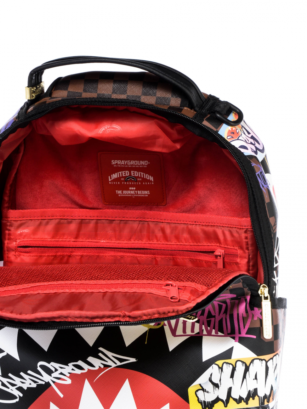 Zaino Sprayground Limited Edition con graffiti 910B5119NSZ