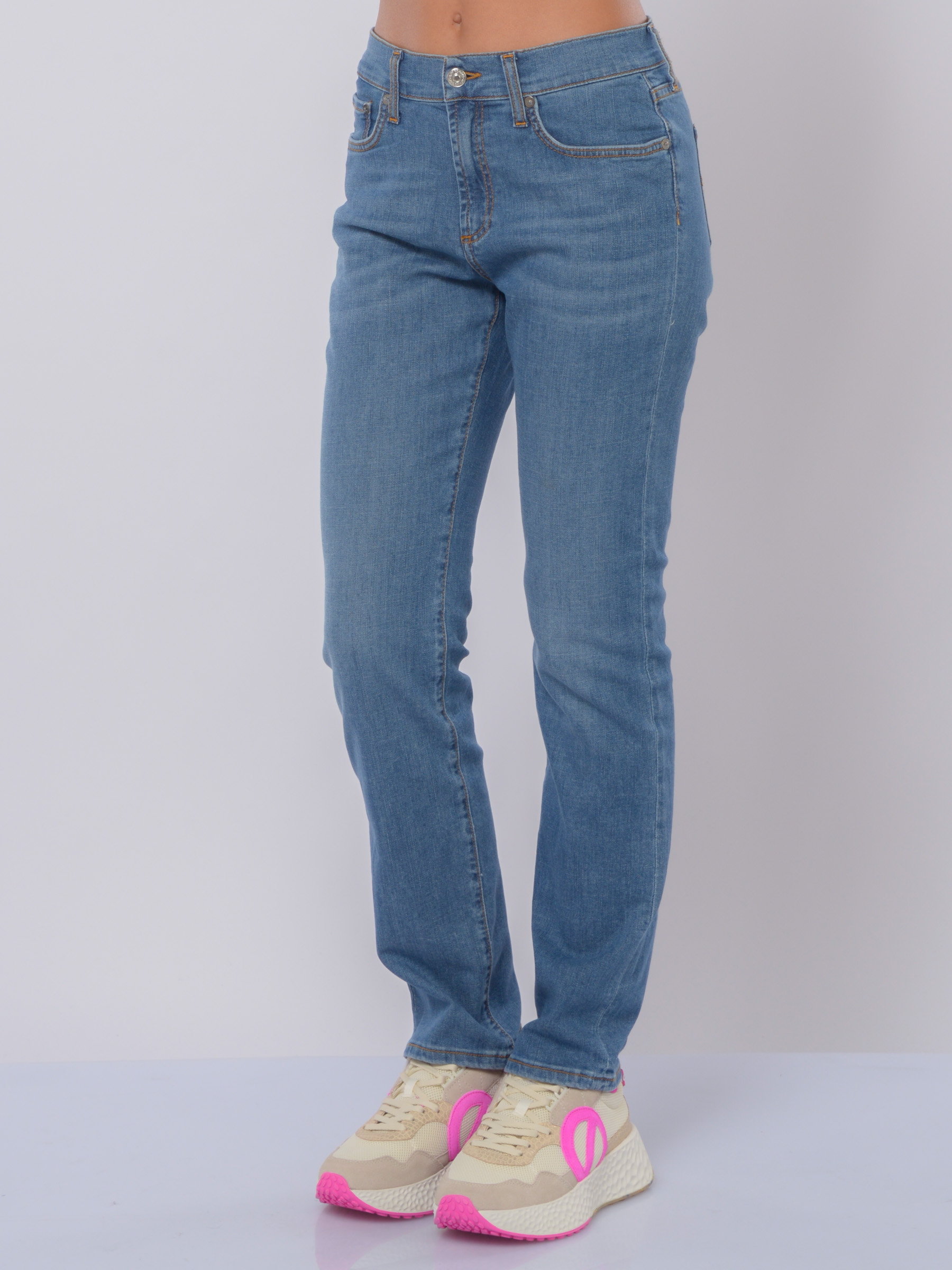 jeans da donna Roy Roger's Slim Fit con impunture
