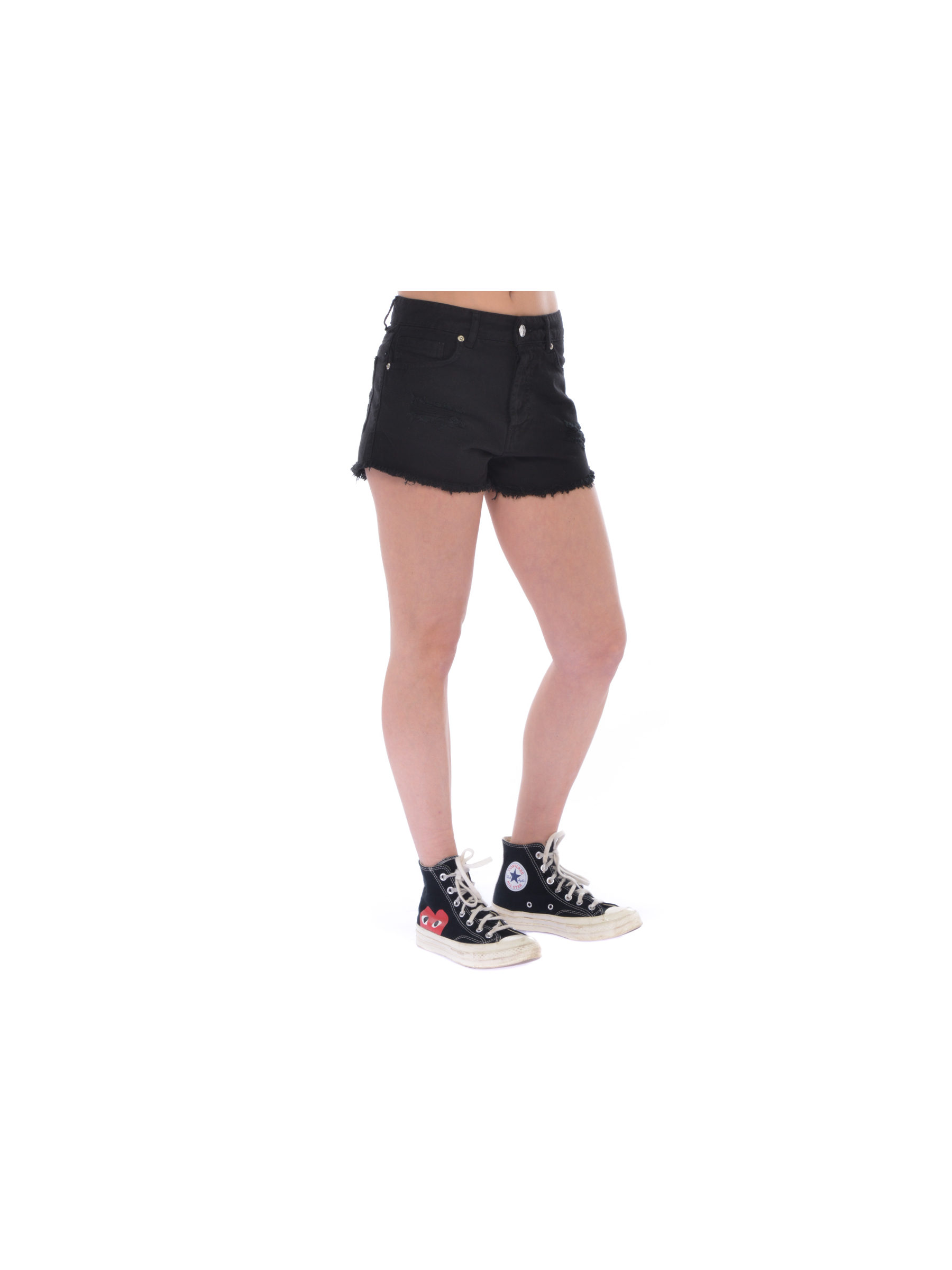 short donna Aniye By in cotone con rotture