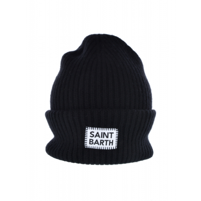 berretto da uomo Mc2 Saint Barth in misto lana con logo