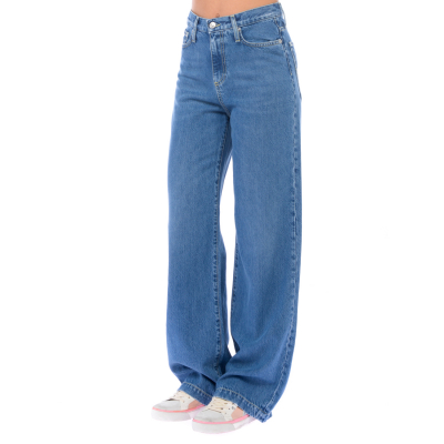 jeans da donna Roy Roger's ampio con impunture
