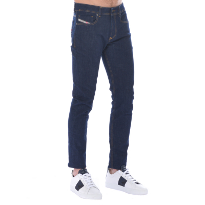jeans da uomo Diesel skinny cuciture in contrasto