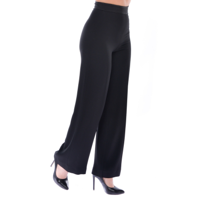 pantalone donna Twin-Set in crepe cady a palazzo