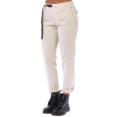 pantalone da donna White Sand con elastico e coulisse