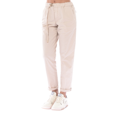 pantalone da donna White Sand con elastico e coulisse