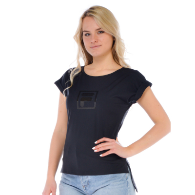 t-shirt donna Fila in tessuto tecnico con logo
