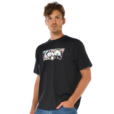 t Shirt da uomo Levi's® in cotone con logo multicolor