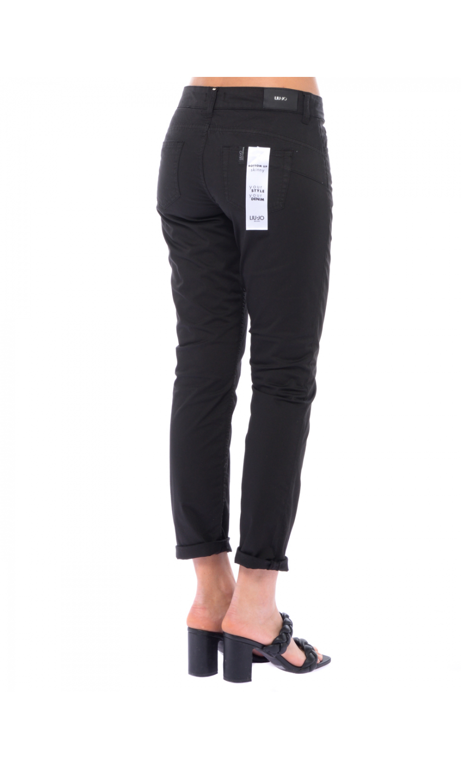 LIU JO Woman Pants Black WA5449T4810 22222 Women's Pants LIU JO Woman Pants Black WA5449T4810 22222 Women's Pants