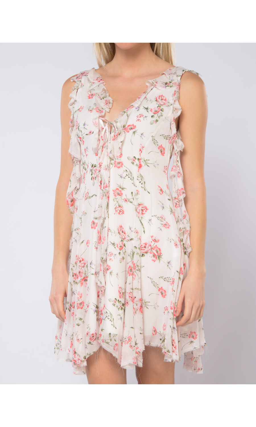 abito corto da donna Aniye By Rouches Edy a fiori