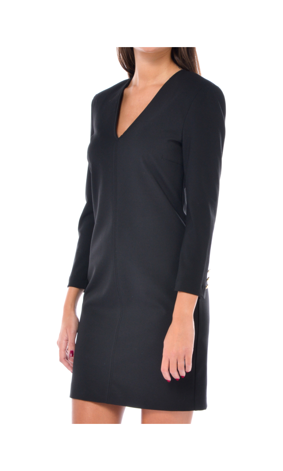 abito corto da donna Marella a tubino con bottoni