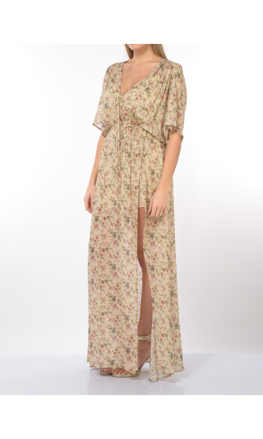 abito lungo da donna Aniye By Marlene a fantasia floreale