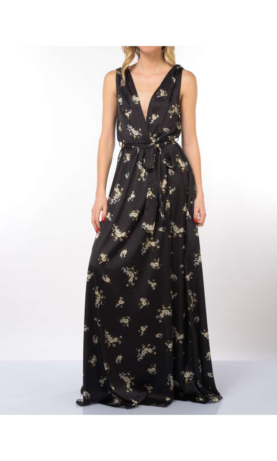 abito lungo da donna Aniye By Wrap Leonie a fiori