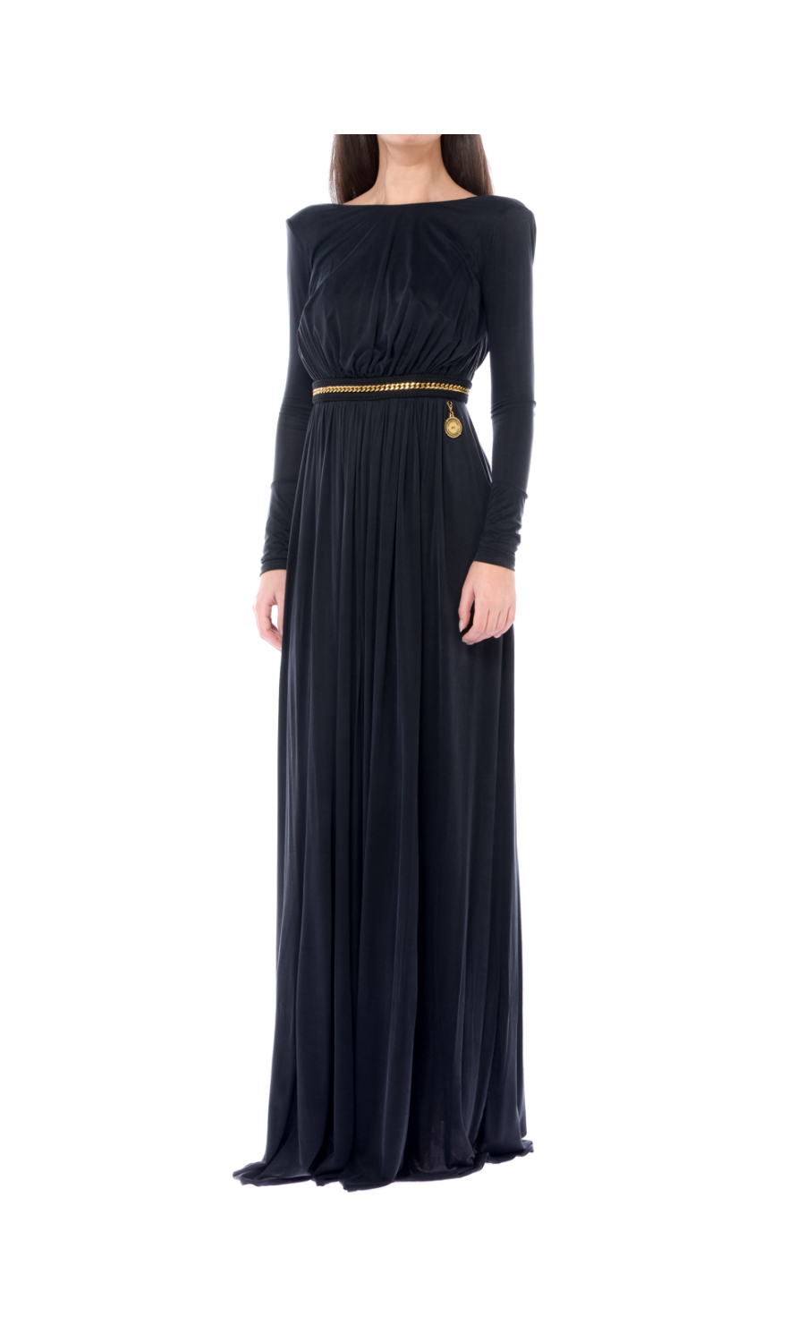abito lungo da donna Elisabetta Franchi Red Carpet con catena