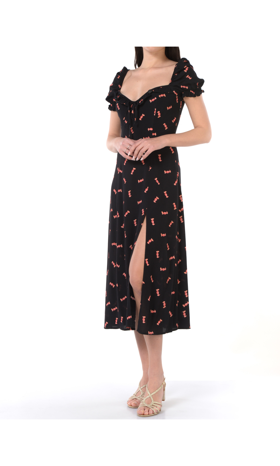 abito lungo da donna Mar De Margaritas Nikita a fantasia caramelle