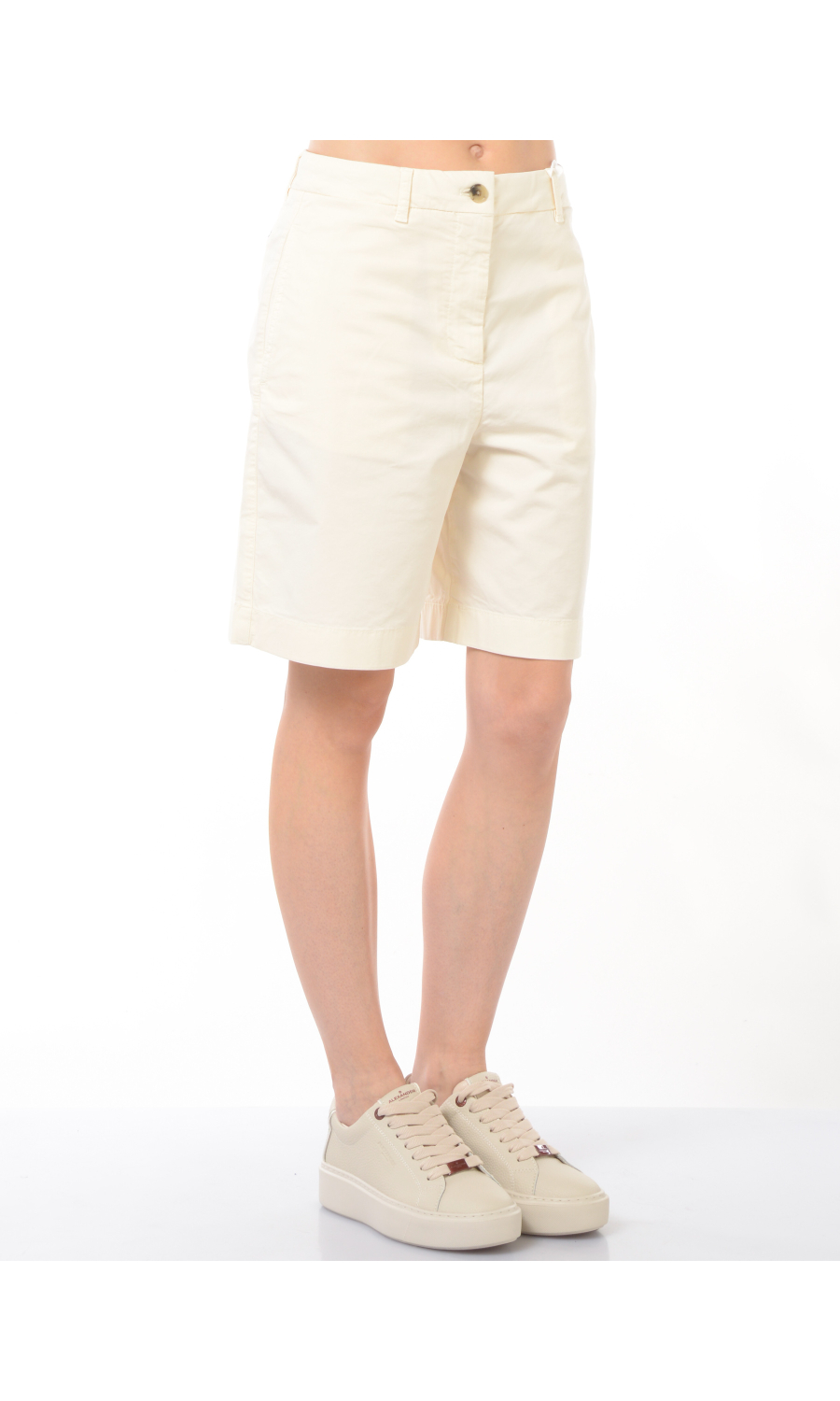 bermuda da donna Tommy Hilfiger chino in cotone