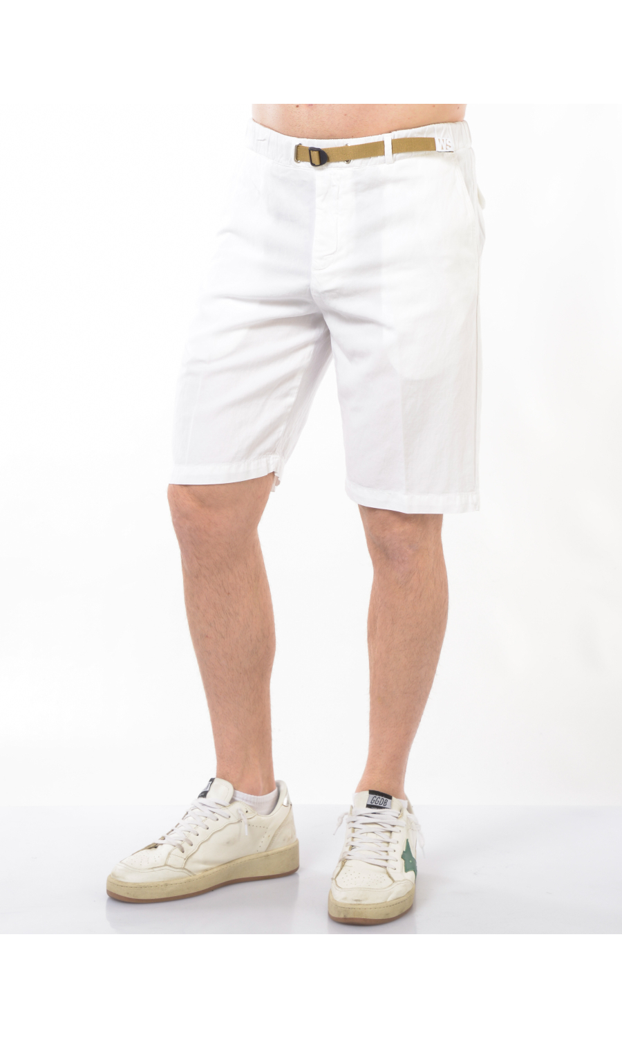 bermuda da uomo White Sand con elastico e coulisse