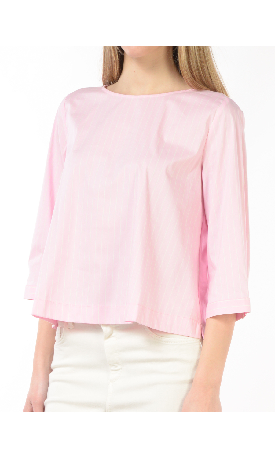 blusa da donna Emme By Marella a righe con maniche a tre quarti