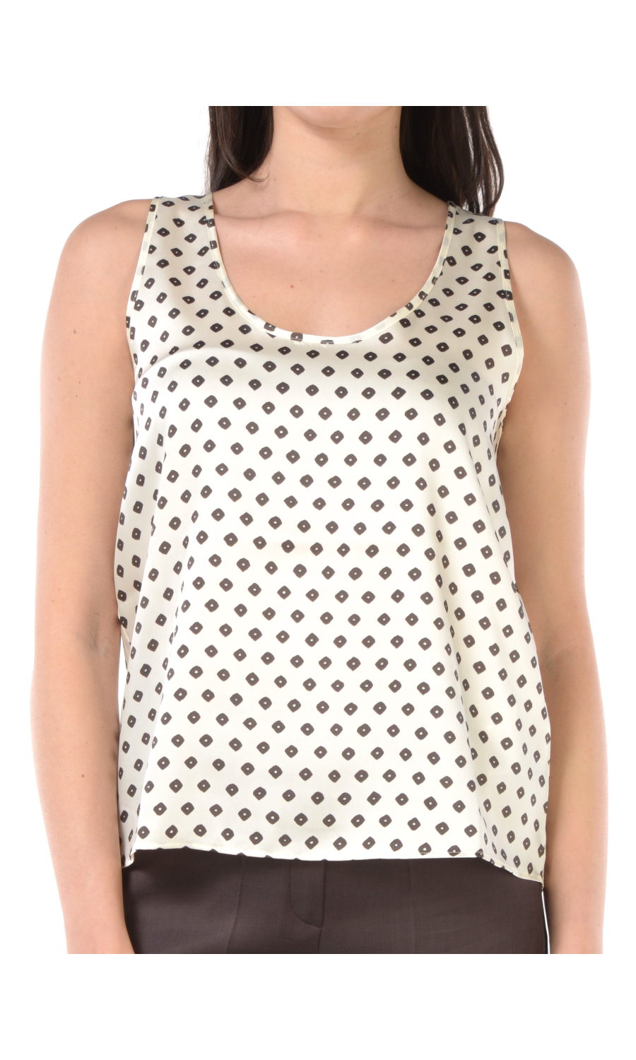 blusa da donna Emme By Marella senza maniche a fantasia