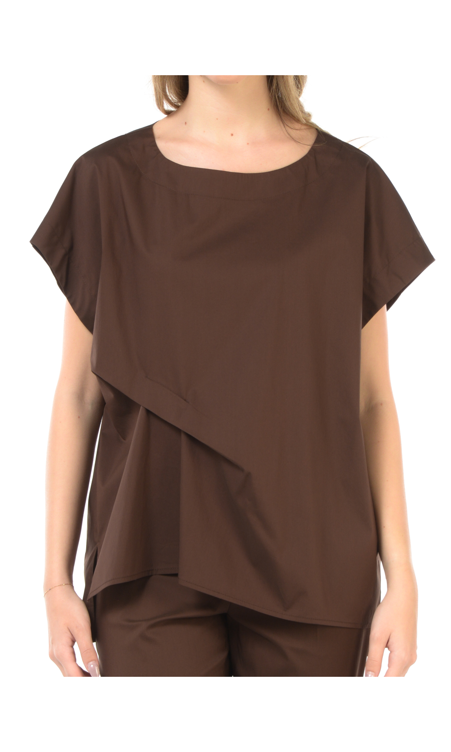 blusa da donna Jurere a kimono con piega