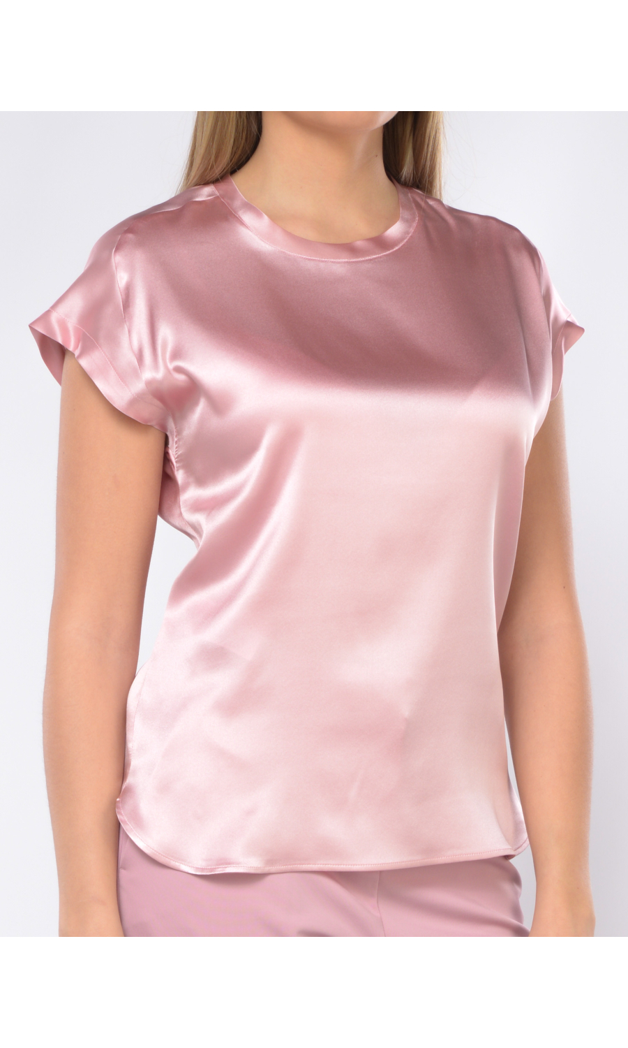 blusa da donna Pinko in seta con manica ad aletta