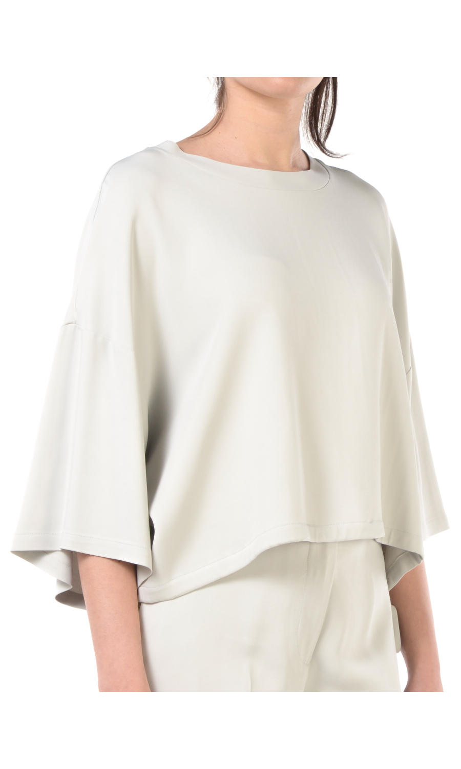 blusa da donna Seventy boxy con coulisse con fiocco