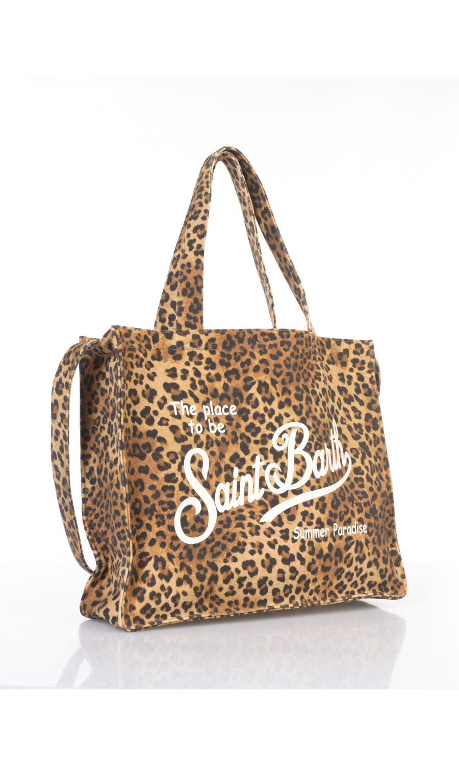 borsa a mano da donna Mc2 Saint Barth Essential Bag leopardata