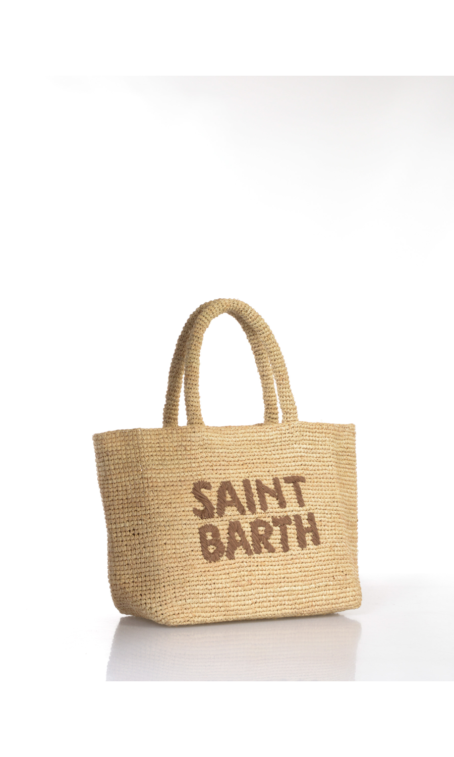 borsa a mano da donna Mc2 Saint Barth in raffia con pochette