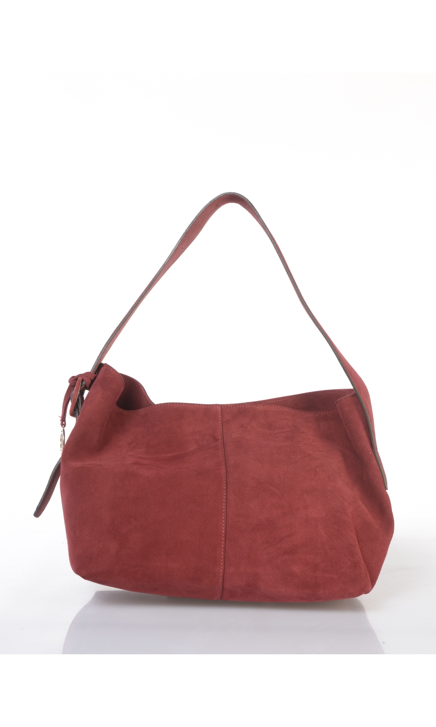 borsa A Tracolla da donna Diana Gallesi in vera pelle effetto camoscio