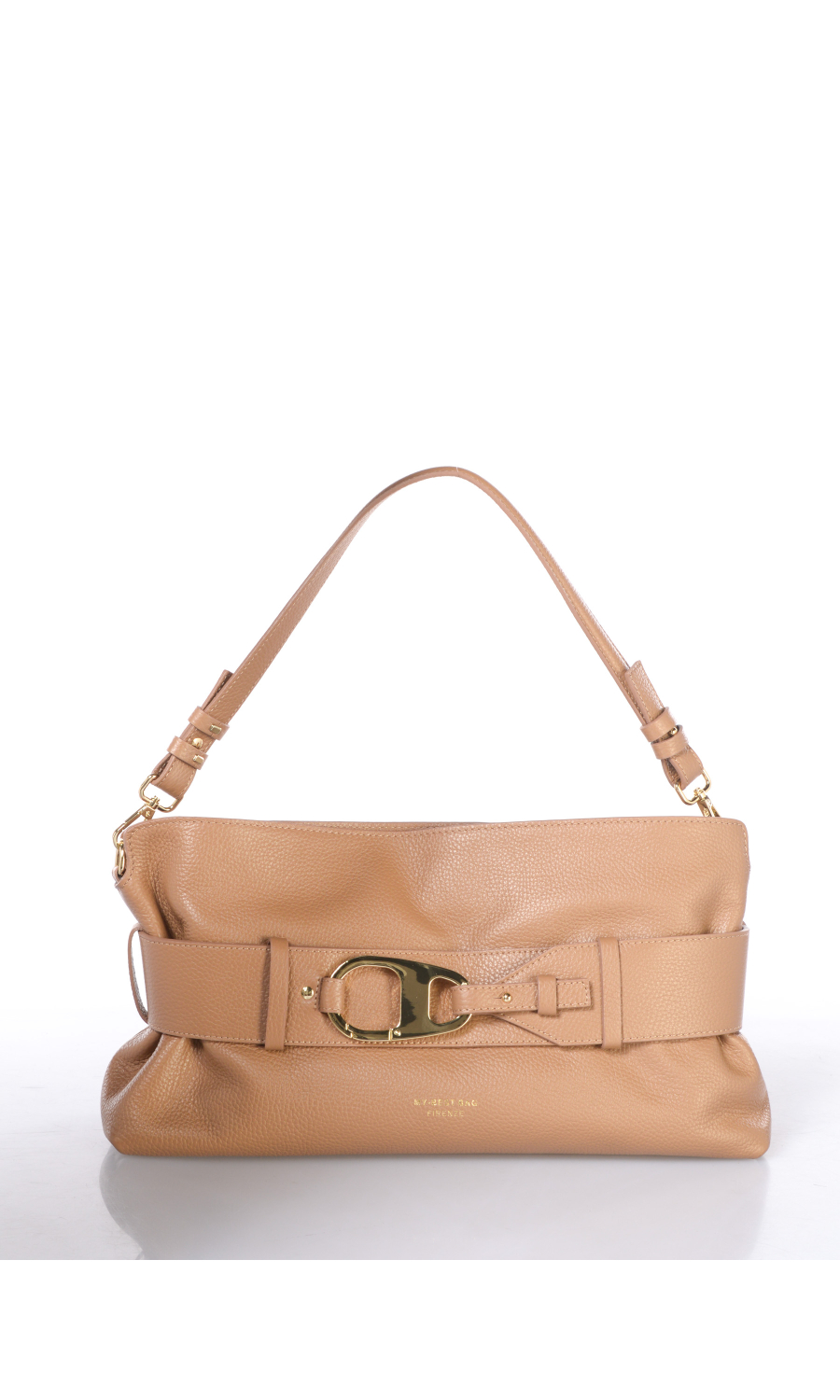 borsa a tracolla da donna My Best Bag in vera pelle con cintura