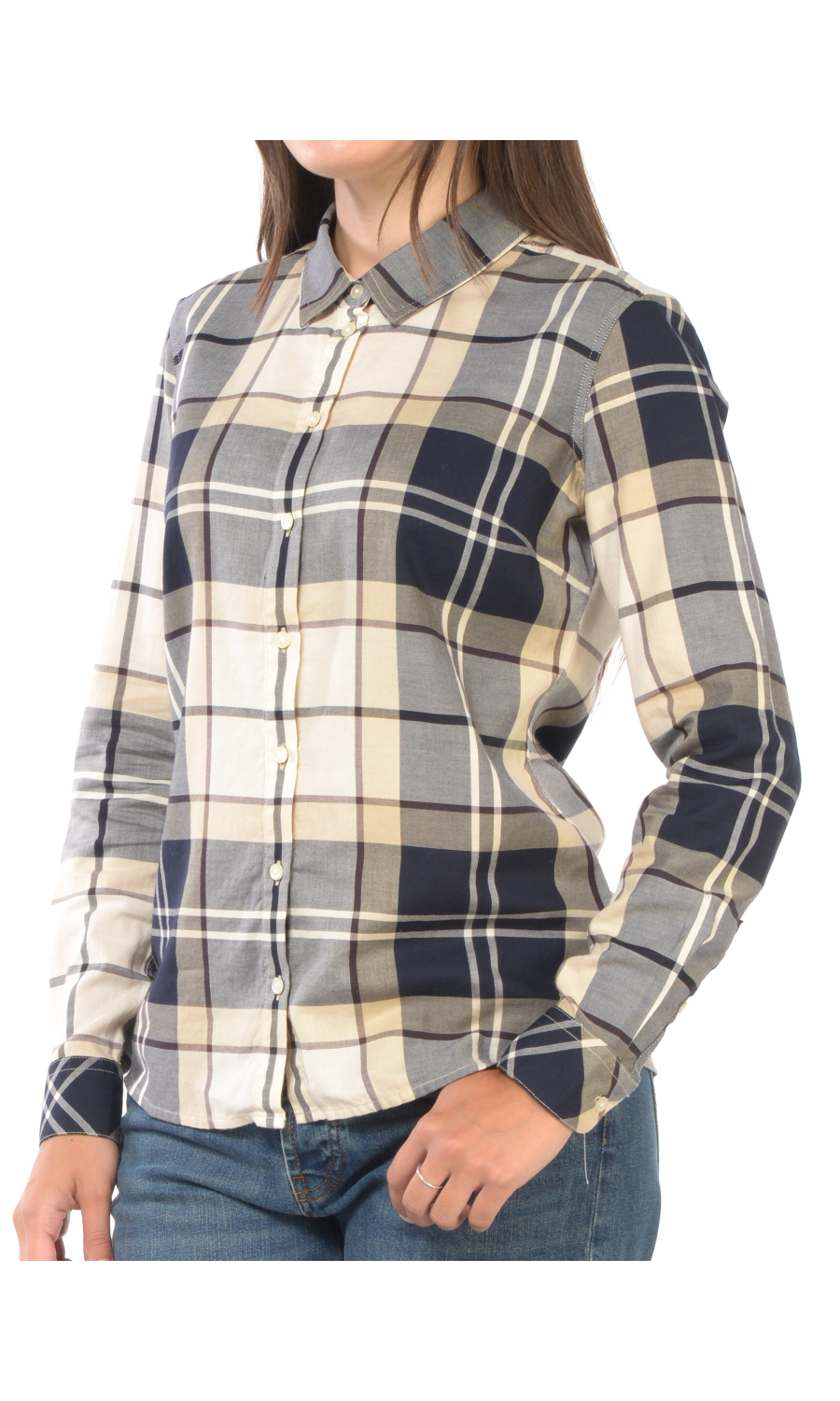 camicia da donna Barbour Regular Fit check