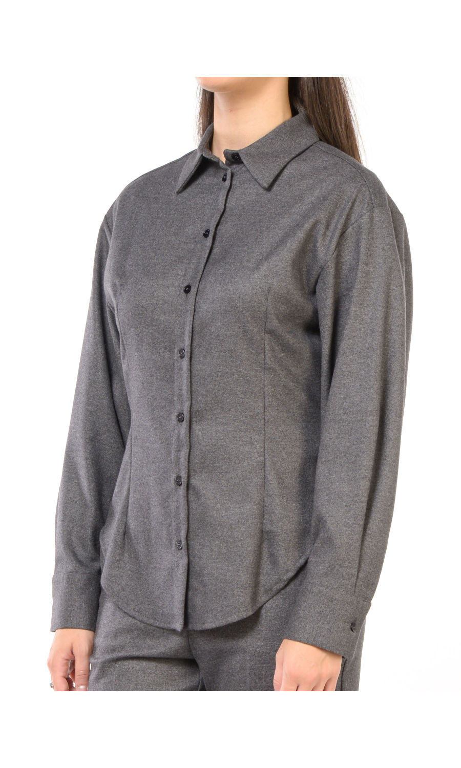 camicia da donna Icona By Kaos in flanella di misto viscosa