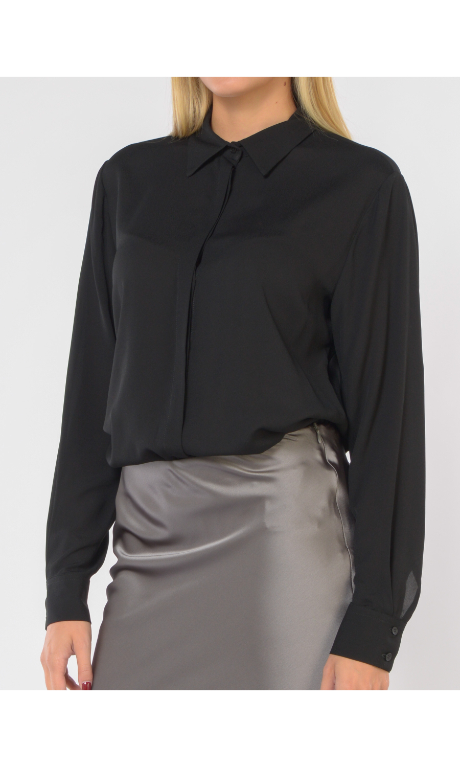 camicia da donna Kaos in viscosa a manica lunga