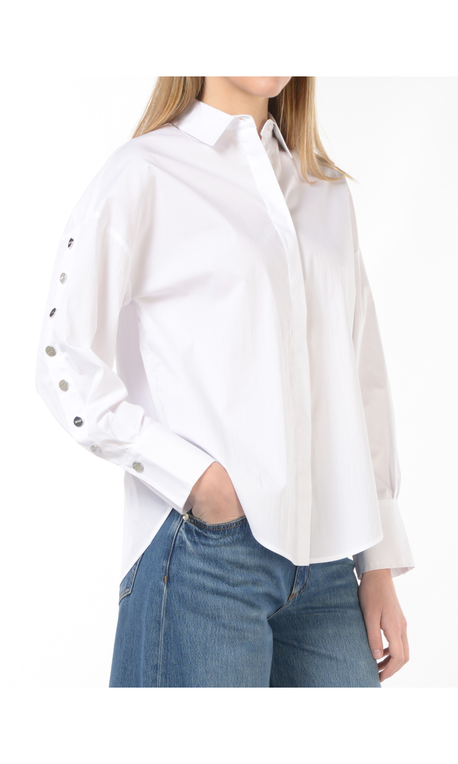 camicia da donna Liu Jo over con bottoni