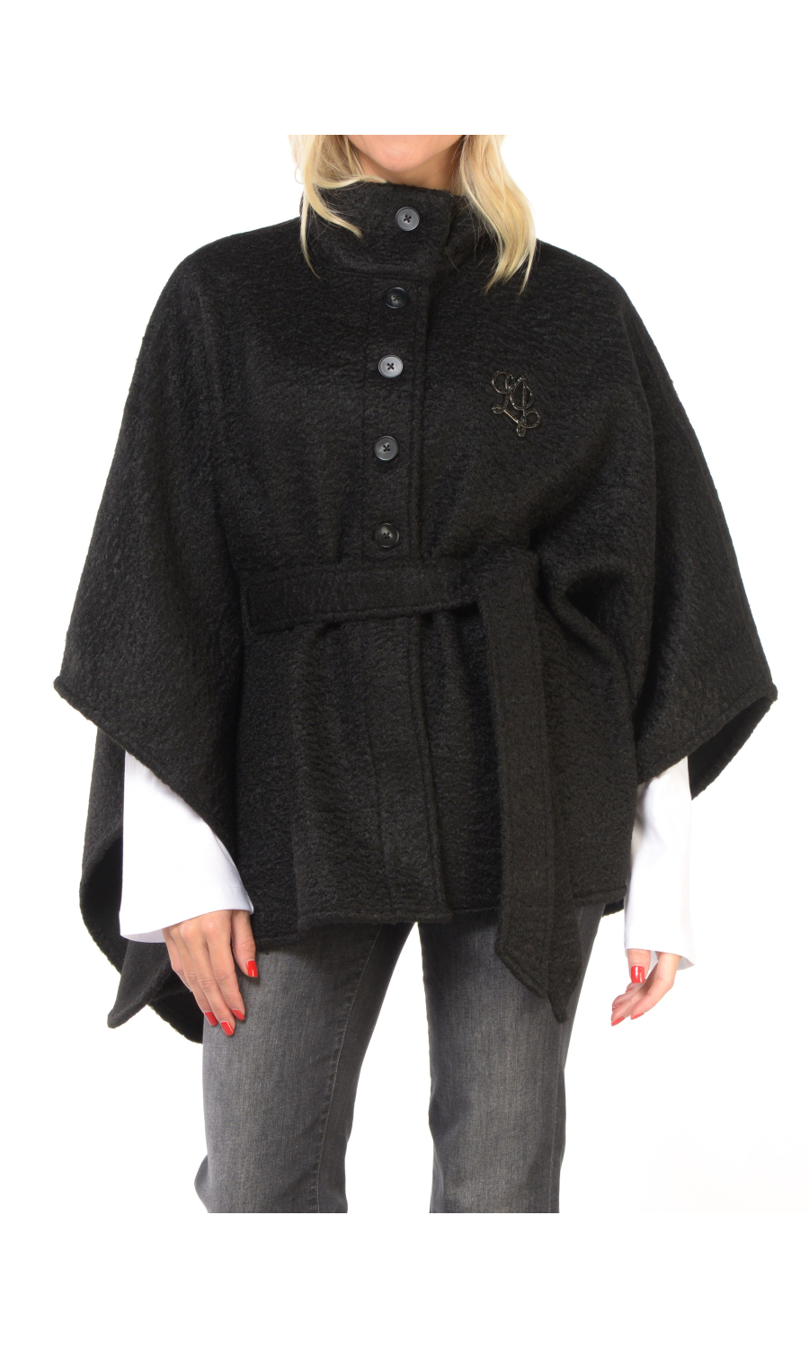 cappotto da donna Liu Jo a poncho con cintura