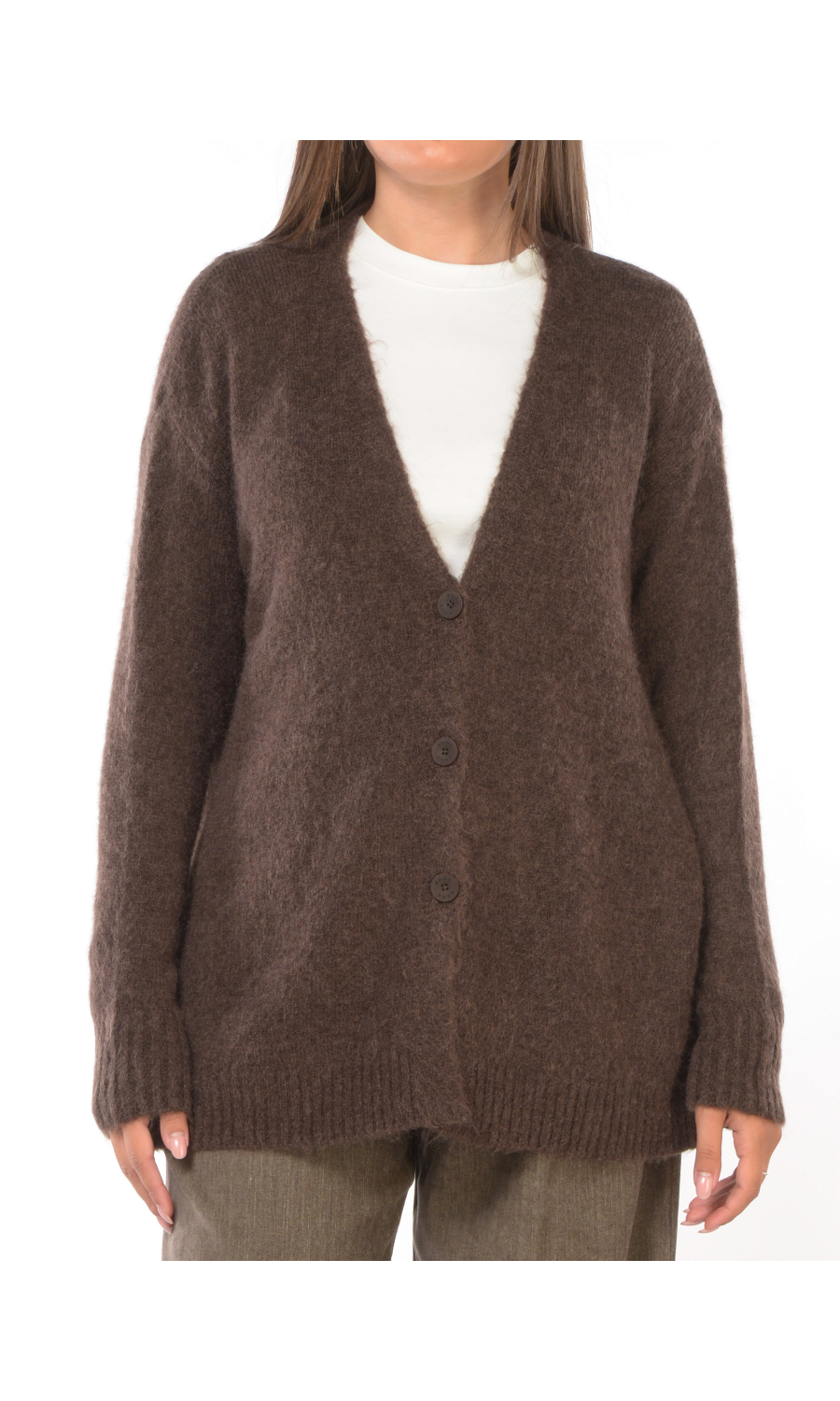 cardigan da donna Kaos over con bottoni