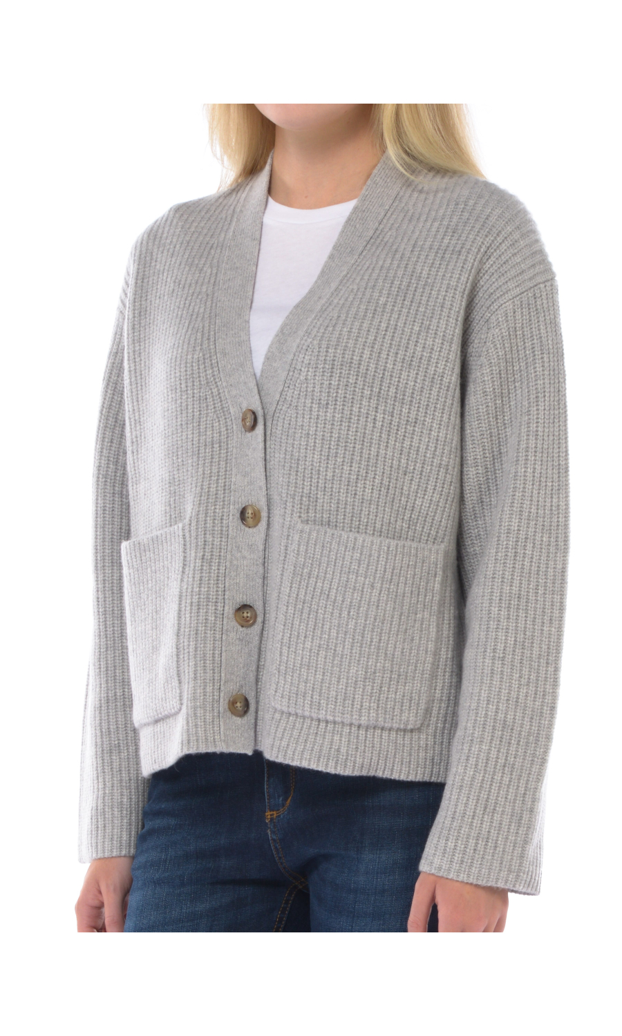cardigan da donna Ralph Lauren boxy con tasche