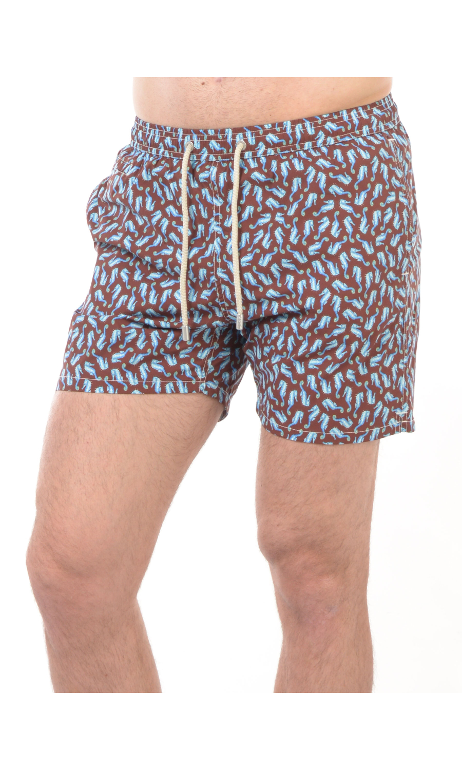 costume da uomo Mc2 Saint Barth stampa seahorse dance