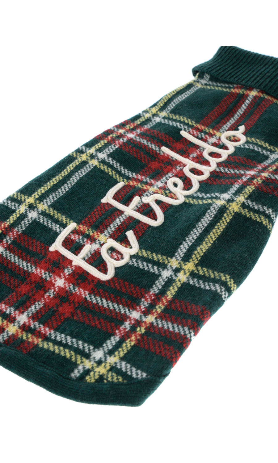 fashion Extra da donna Mc2 Saint Barth cappottino cane in tartan