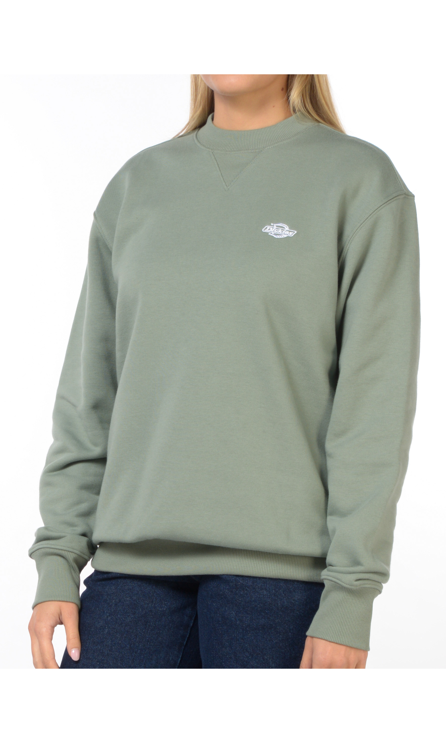 felpa da donna Dickies girocollo con logo