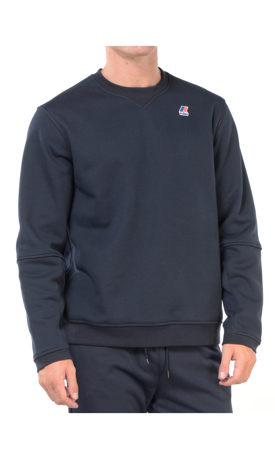 felpa da uomo K Way girocollo con logo