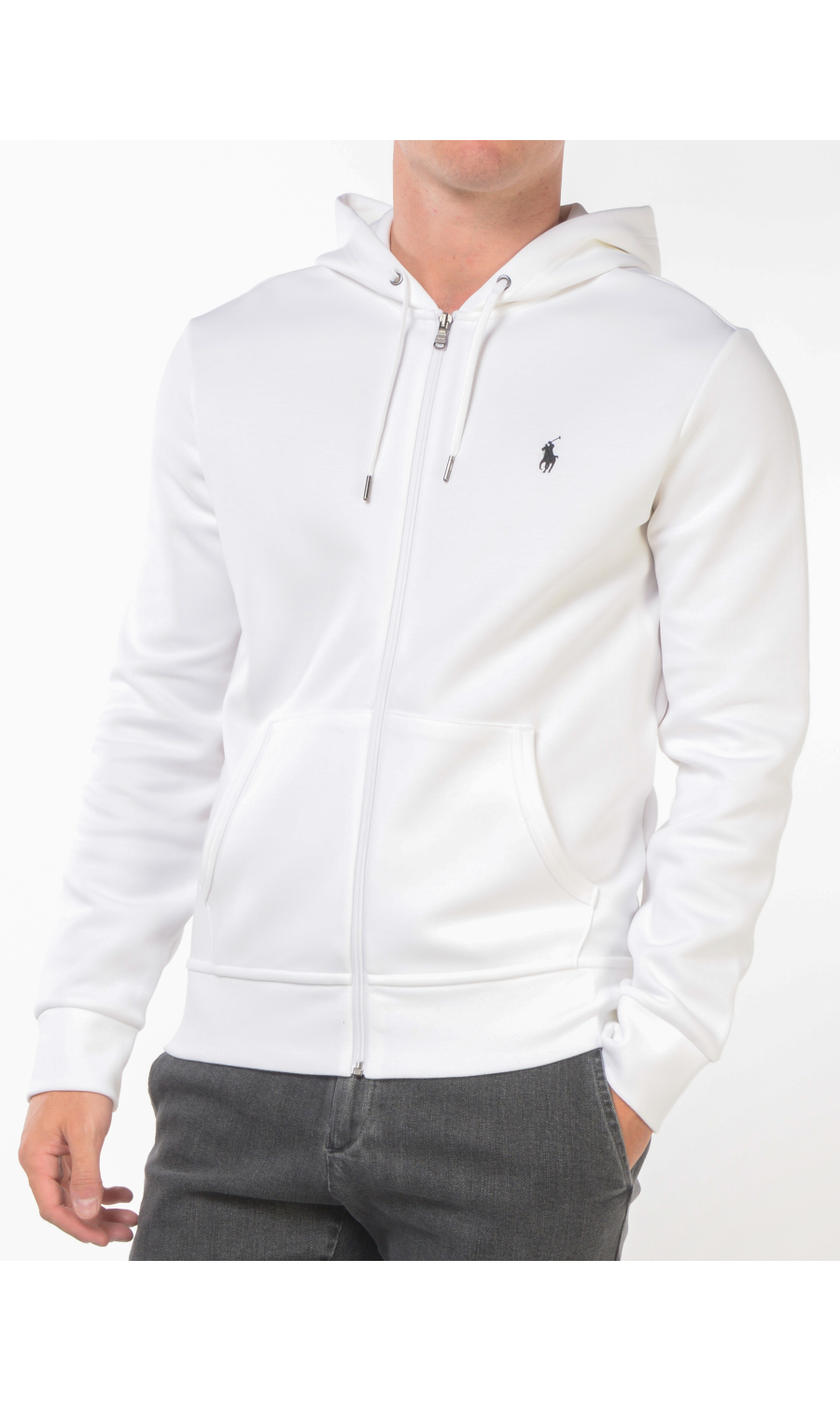 felpa da uomo Ralph Lauren con cappuccio e zip