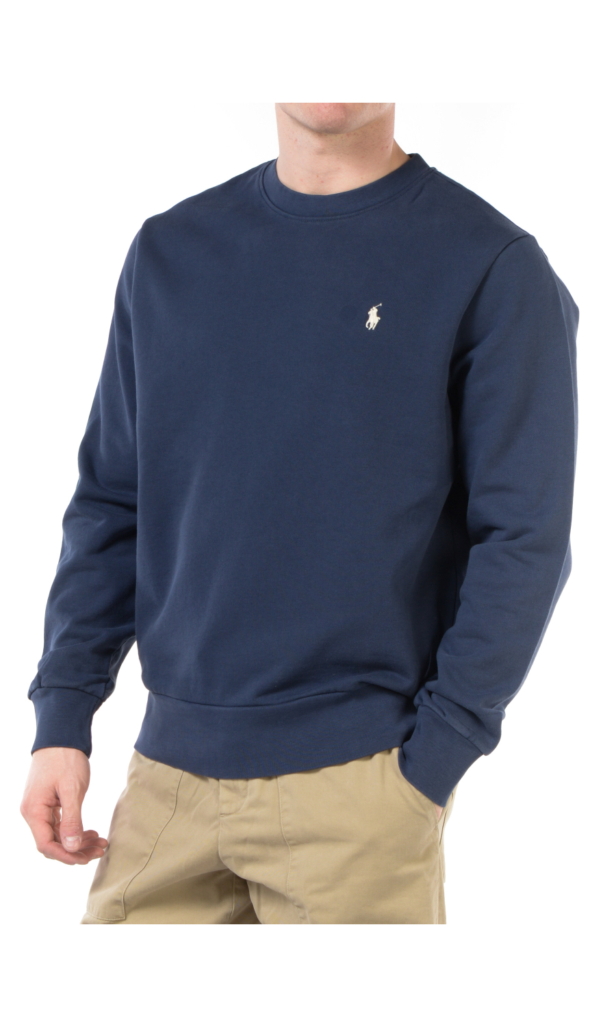 felpa da uomo Ralph Lauren girocollo con logo