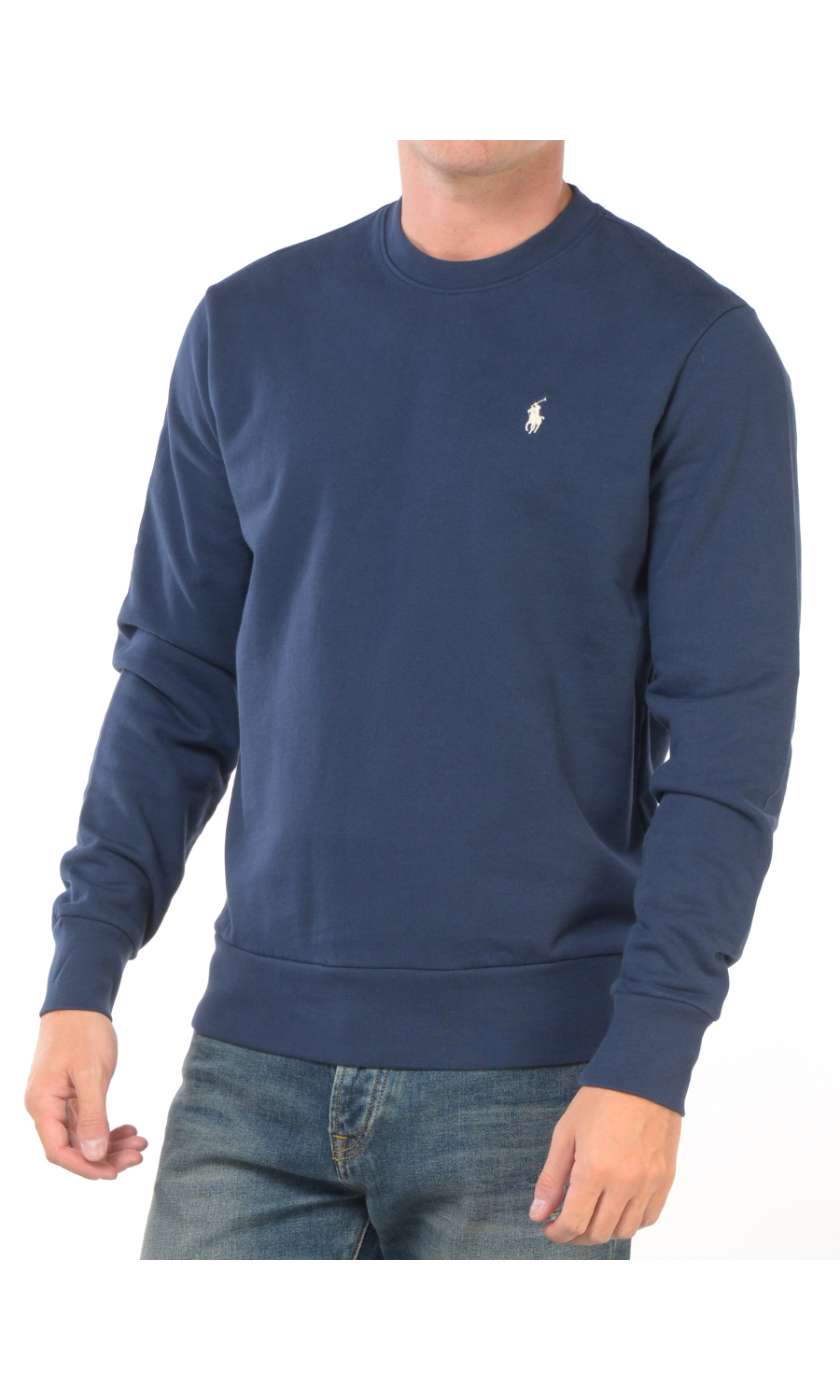 felpa da uomo Ralph Lauren a girocollo con logo