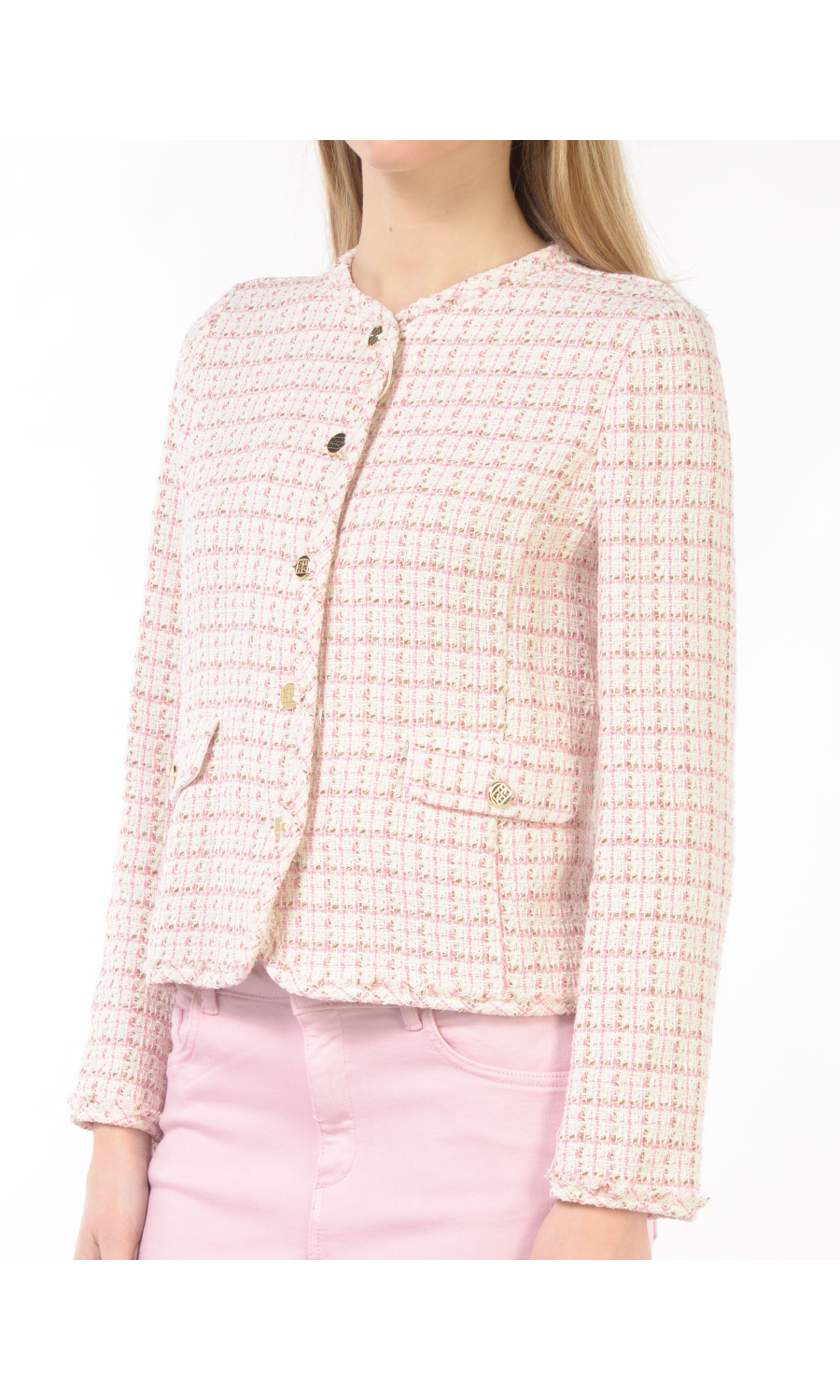 giacca da donna Emme By Marella boucle' a girocollo