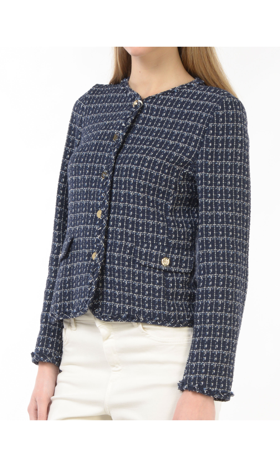 giacca da donna Emme By Marella boucle' a girocollo