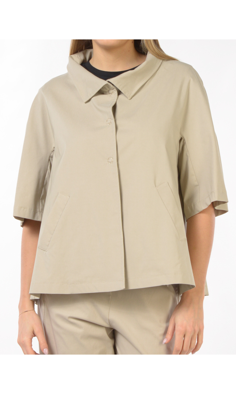 giacca da donna Jurere in tessuto tecnico a manica corta